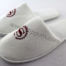 White Velvet Slippers for Sheraton